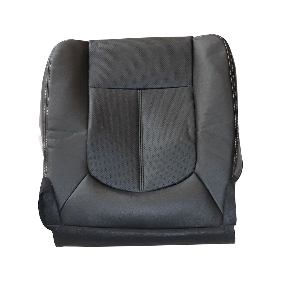 Cubierta de asiento de cuero perforada inferior para conductor Ford F250 Super Duty 2011-2016 Foto 2 de 4