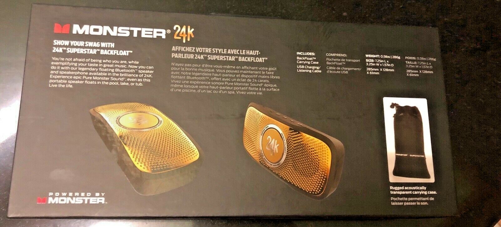 monster 24k speaker