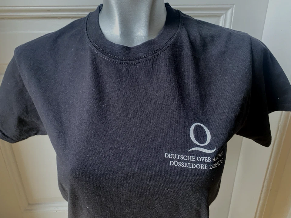 T-Shirt schwarz Gr S kurzarm Deutsche Oper Rhein Düsseldorf Duisburg - Bild 2 von 4