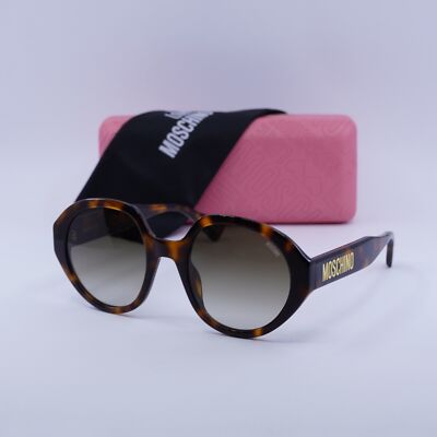 Moschino Women's Sunglasses MOS126/S 05L9K (GOLD) for sale online