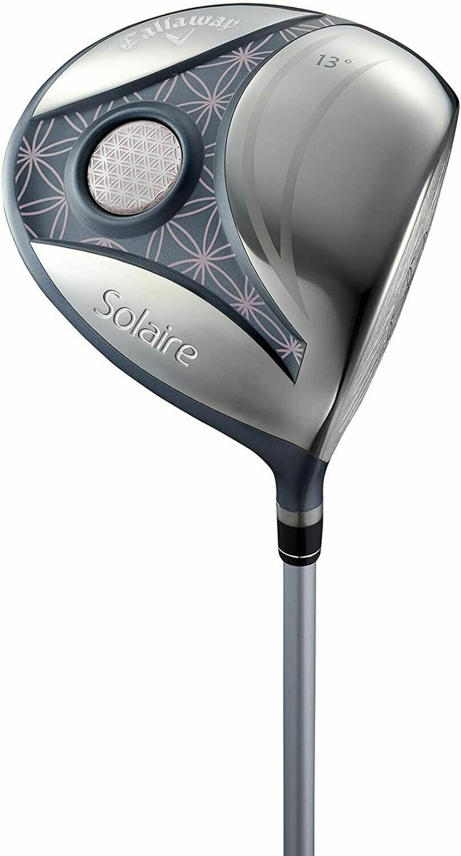 CALLAWAY SOLAIRE ladies' Pink Club Set with Caddy Bag 8pc