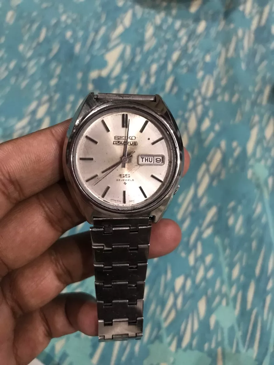 Seiko 5actus ss best sale 25jewels