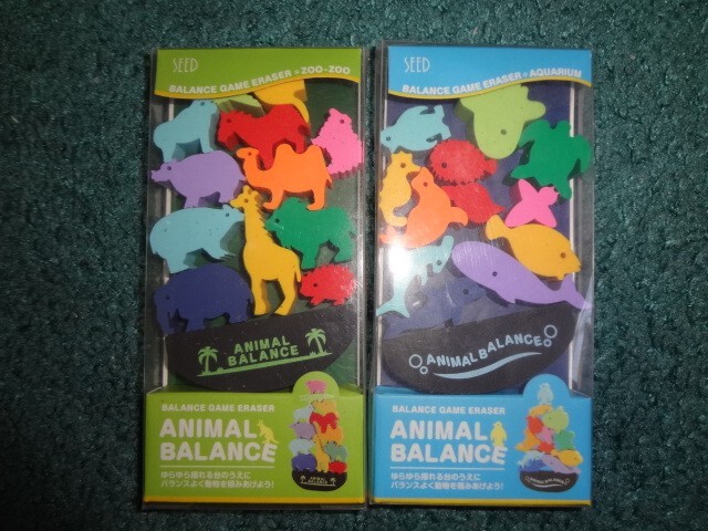SEED Balance Eraser Game Aquarium and Zoo