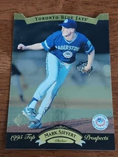MARK SIEVERT BLUE JAYS " 95 TOP PROSPECTS" 1995 UPPER DECK SP BASEBALL CARD #164