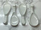 4 X Contemporary Wasabi Holder And Chopstick Rest. No Chips Or Cracks.