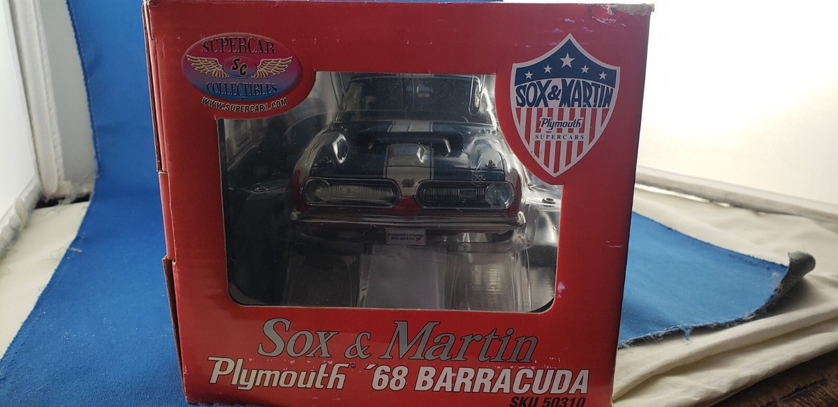 Supercar Collectable Sox And Martin 1968 Plymouth 68' Barracuda 1