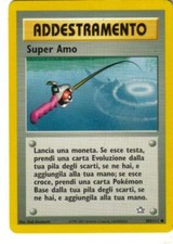CARTA  POKEMON - ADDESTRAMENTO - SUPER  AMO - 103/111 - COMUNE - IN ITALIANO