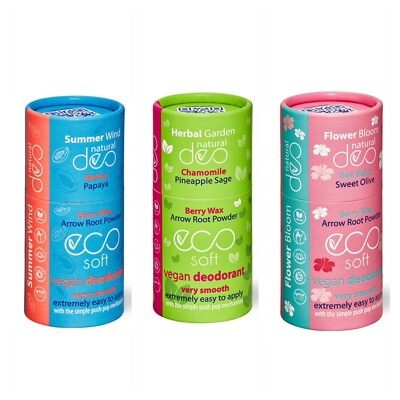 ecosoft Deo Stick Damen VEGAN Deodorant Antitranspirant Deostick 0% Aluminium