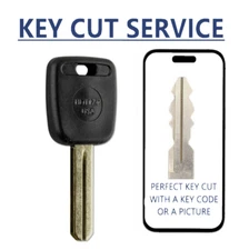 KEY CUT SERVICE + Honda Motorcycles HD117-P Mechanical Key (ILCO)