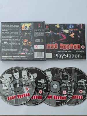 Fear Effect PlayStation 1 - Big Box Fear Effect PS One - ohne Handbuch - 4 Disc 