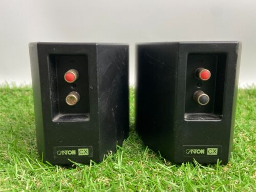 2X CANTON CX SURROUND SATELLITE SPEAKERS BLACK (PAIR) - Picture 4 of 6