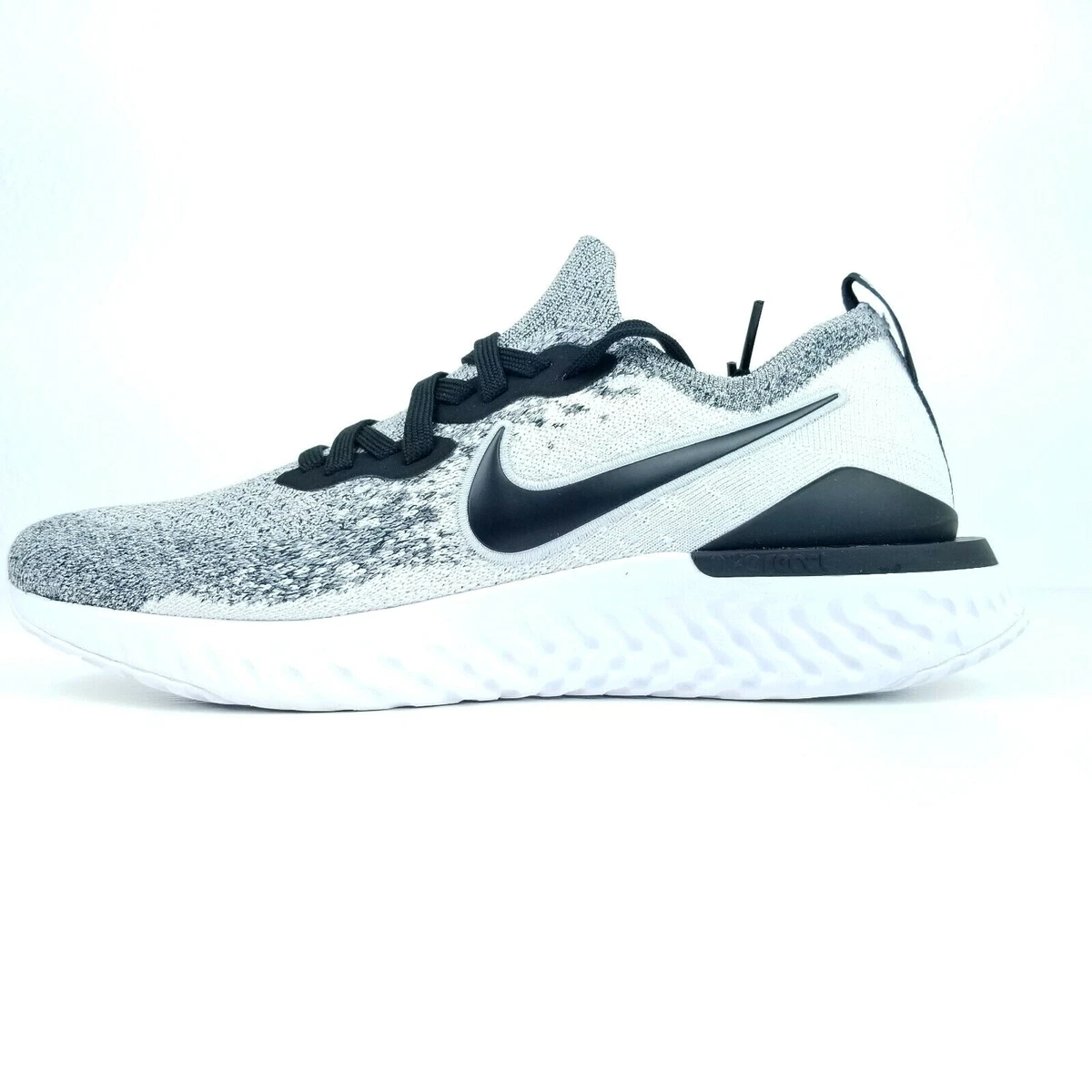 Nike epic react flyknit 2 white black pure platinum new arrivals