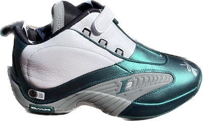 ALLEN IVERSON SIGNED REEBOK ANSWER IV THE TUNNELL BASKETBALL SHOES