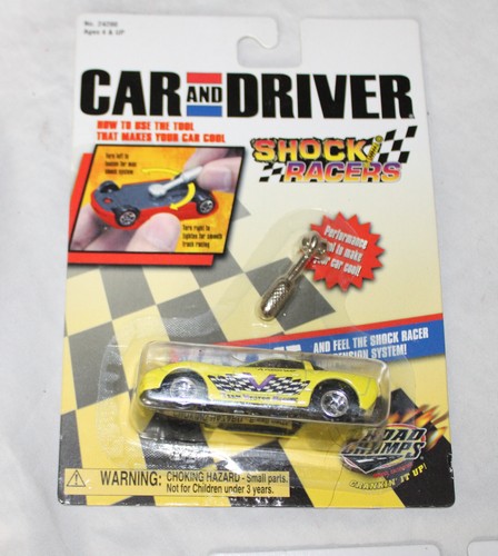 Lot 3 NIP Car & DRiver Shock Racers- 1 NIP Cars-Marlon Clutches McKay Squad 1/64 - Picture 4 of 9