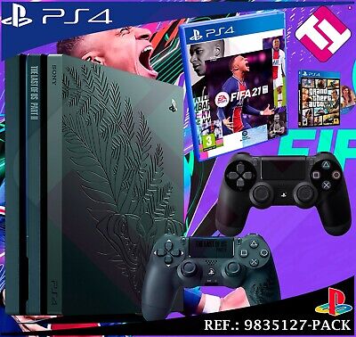 PS4 Pro 1tb + FIFA 24, RAGNAROK, MK11 + 2pad and Accessories in