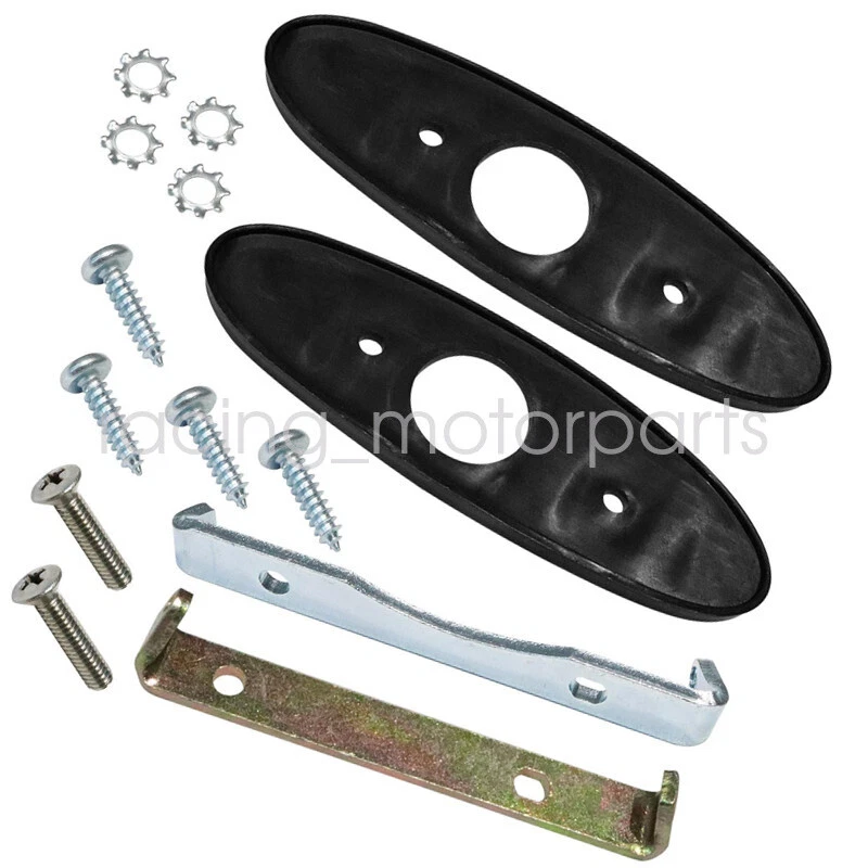 L&RH Outside Bullet Mirror Mounting Kit For 1970-1981 Firebird Camaro Nova GTO Foto 2 de 4