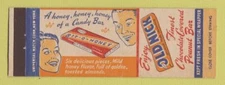 Matchbook Cover - Old Nick Candy Bar Bit O Honey