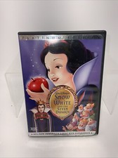 Snow White and the Seven Dwarfs DVD, 2001, 2-Disc Set, Special Edition 