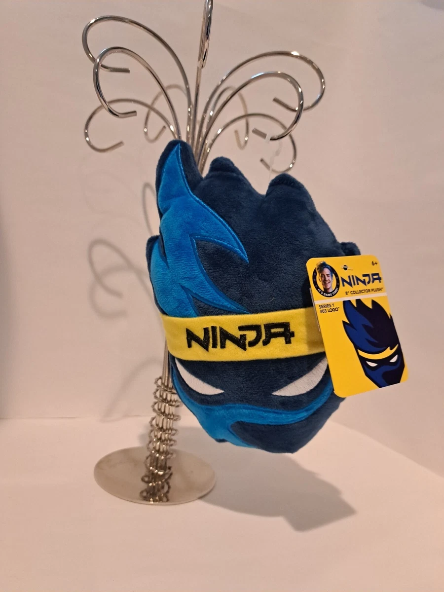 Neuf 8 pouces peluche joueur m chant jouets cool bleu ninja suspendu Fortnite st
