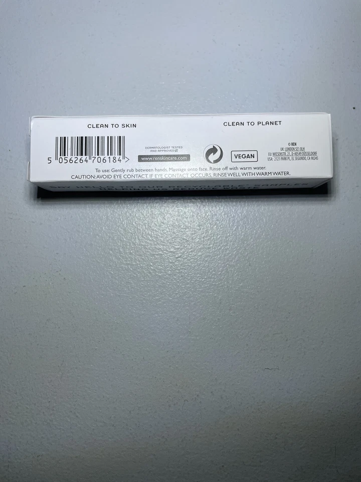 Ren Clean Skincare Evercalm 温和洁面乳 0.16 盎司旅行装样品 — 第 3/4 张图片