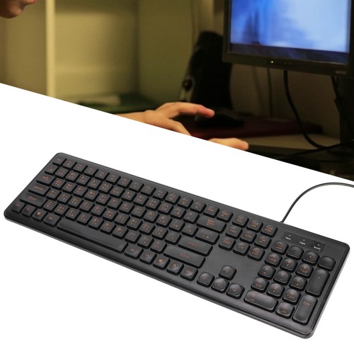 Chinese Keyboard USB Wired Comfortable Hand Feel Low Noise Bilingual Chinese New - Picture 8 of 22