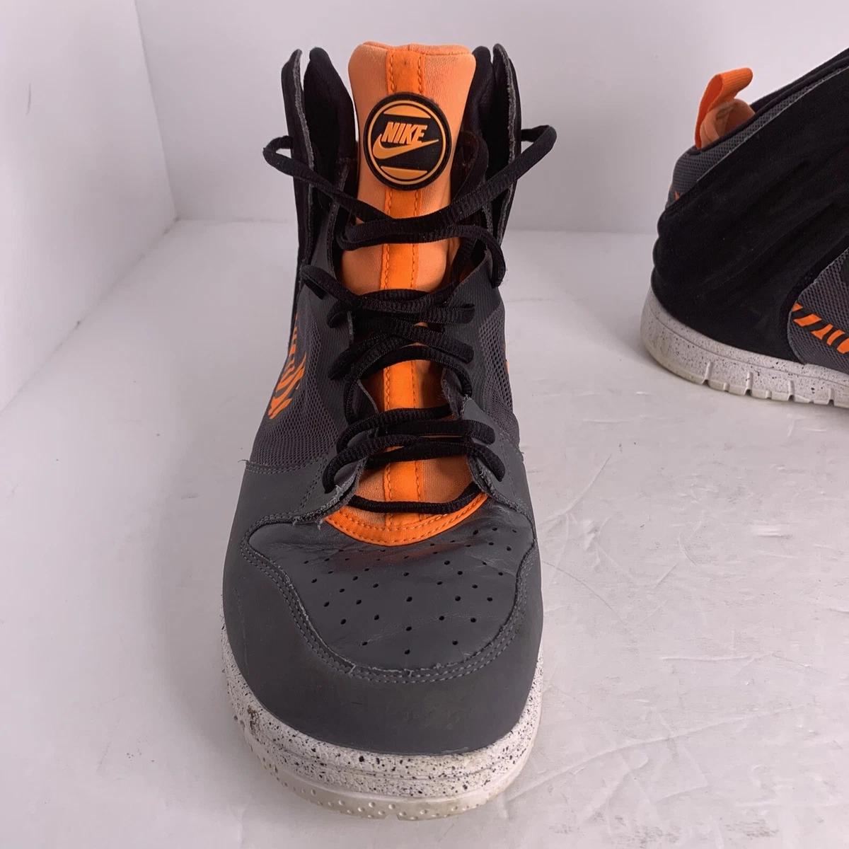 RARE Men\'s‎ Nike Dunk Free Guangzhou Black Orange Tiger Men\'s Sz 11 Nike Dunk Free High Guangzhou Tiger for Sale | Authenticity  main image 4