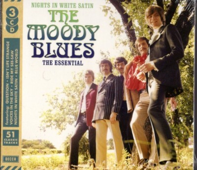 The Moody Blues [SEALED] 3x CD Nights In White Satin : The Essential