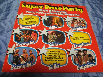 Boney M. + Gilla + Eruption, Schallplatte , Vinyl , LP , # 145 , 70er Jahre Kult