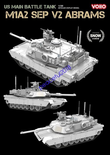VOIIO 01101 1/35 U.S. Main Battle Tank M1A2 SEP V2 Abrams - Picture 17 of 17