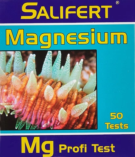 Salifert Magnesium Test Kit 6 Piece Set for Aquariums Up to 50 Tests