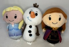 SET 3 Disney Frozen Hallmark Itty Bittys Plush Stuffed Characters ELSA ANNA OLAF
