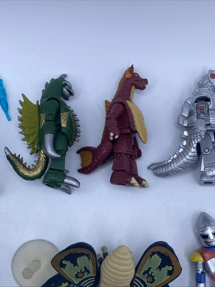 Diamond Select 2.5" GODZILLA MINIMATES Figura Lote de 8-Raro Foto 3 de 4
