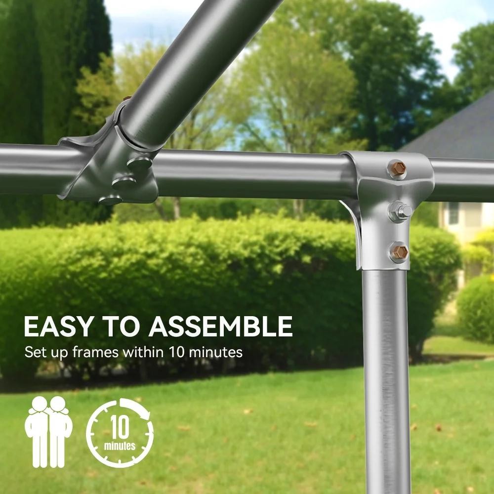 DOMIPET XL Outdoor Dog Kennel Outside Dog Exercise Pen Pet Playpen GIFT FOR PETS