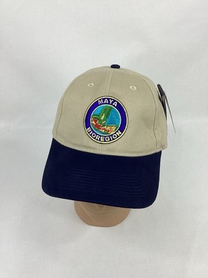 Maya Civilization Hat Cap Rain Forest Mangrove Reef Central America OSFM NWT