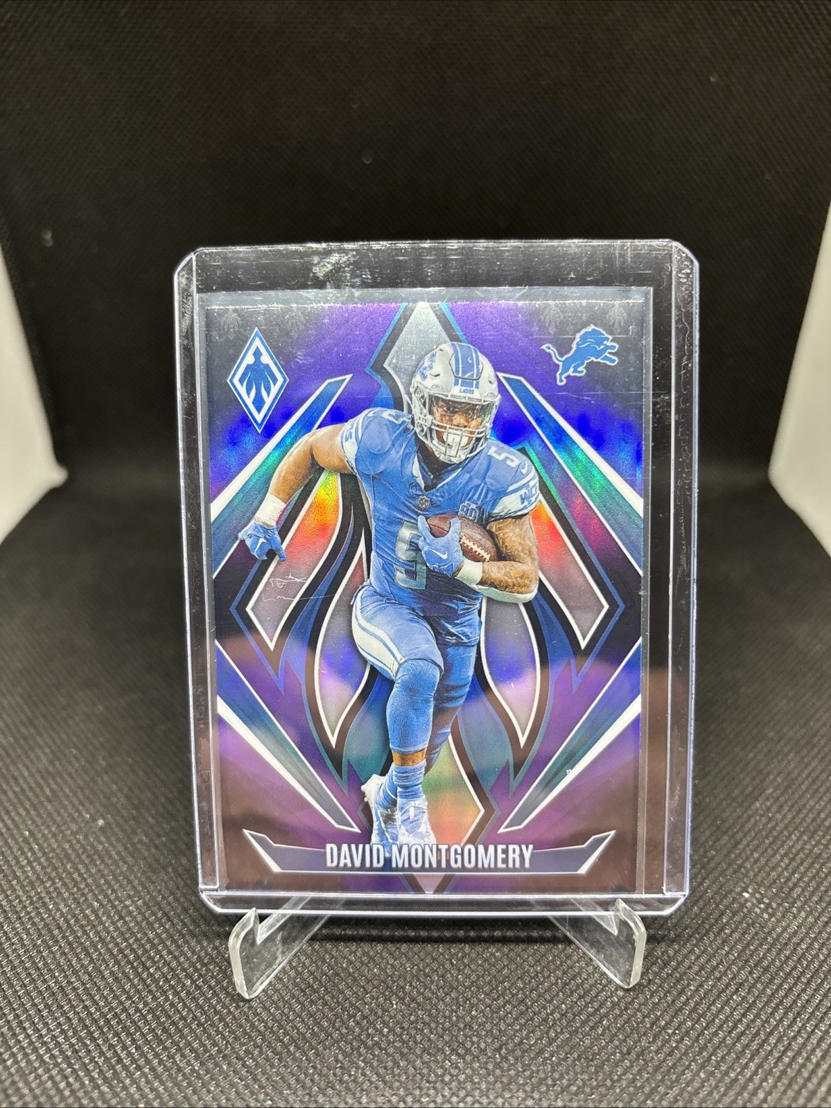2024 Panini Phoenix - David Montgomery #37 Purple Fade