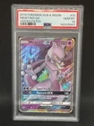 2019 Pokemon Mewtwo GX PSA 10 31/68 Sun & Moon Hidden Fates Holo Gem Mint