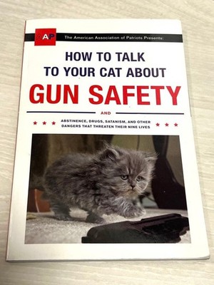 How To Talk Your Cat About Gun Safety