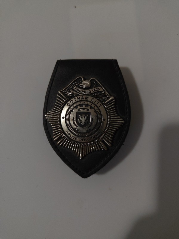 Batman Gotham City Police Department Badge Medallion Replica
