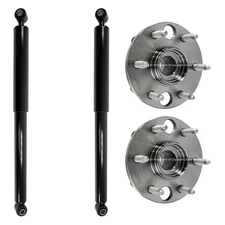 For Chevy Silverado 1500 02-05 iD Select Rear Struts & Wheel Hub Assembly Kit