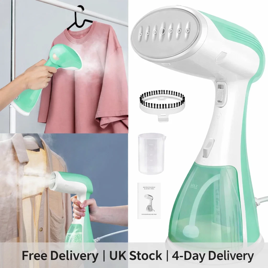 DayPlus 4800W Handheld Garment Steamer - Fast Steam for Clothes & Curtains, 300M
Opens in a new wind