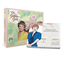 Trends International,  Golden Girls 2026 Desk Calendar, 6.13'' X 5.38'', Daily C