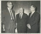 1970 Press Photo Justice McCaleb, Robert Polack & Harold Moise at Bar Admission — photo 1