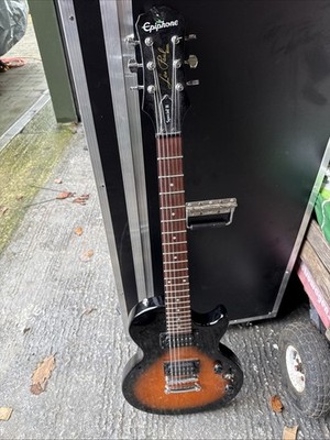 epiphone les paul special ii Sunburst Black Into Orange