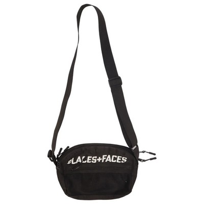 Places+Faces, Umhängetasche, Unisex (Erwachsene), Schwarz, 28, 8, 18 cm #cmI