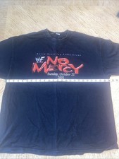 Vintage WWE 2001 No Mercy PPV Black T-Shirt Size 2XL