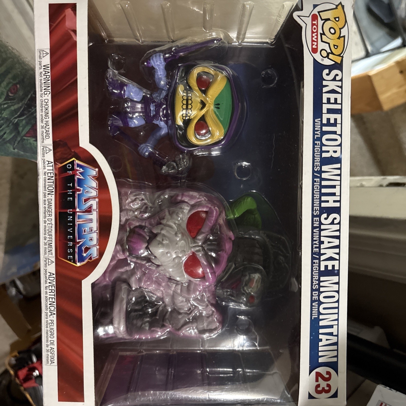 Funko Pop! Town: Masters Of The Universe - Skeletor With Snake Mountain #23