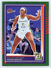 KALANI BROWN - 2024 Panini Donruss WNBA #84 - Green Shimmer Parallel