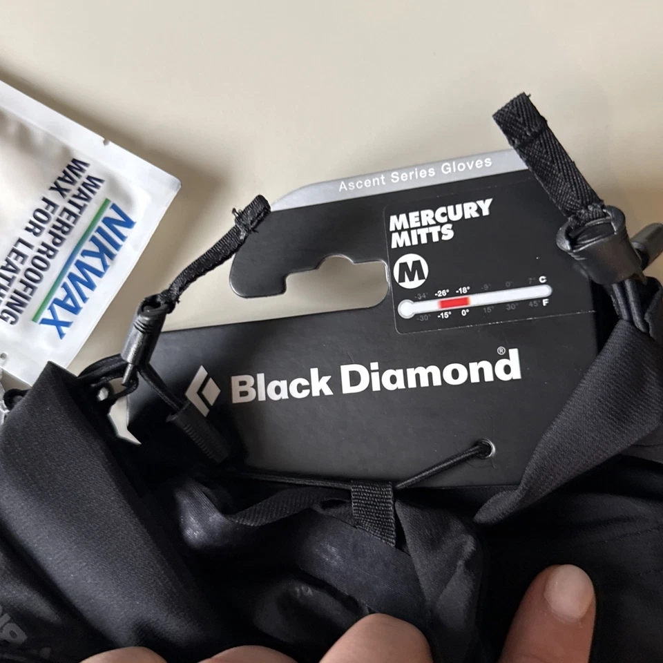 NWT Black Diamond Mercury Mitts Insulated  Mitten  Ascent  Men's Size M - Image 4 of 4