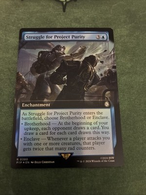 Struggle for Project Purity (Extended Art) (Foil) - Fallout (PIP) MTG