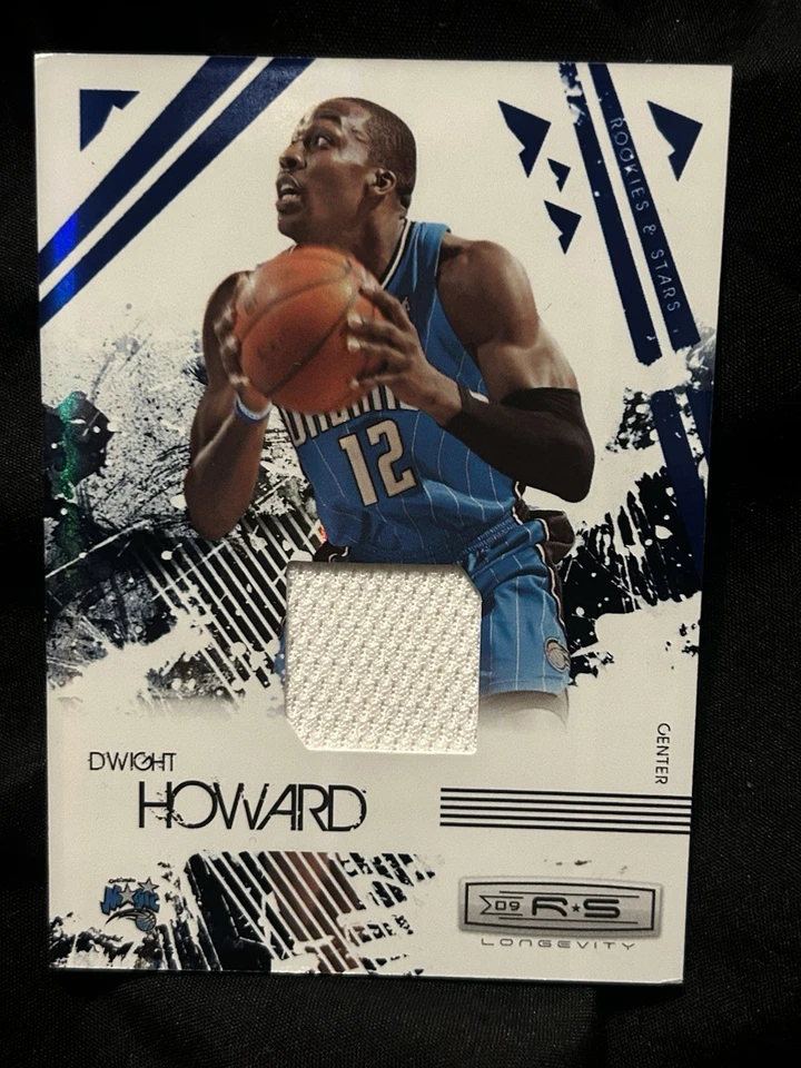 2009 Panini R&S Longevity Dwight Howard Jersey Patch #17/25 MINT Magic Rare NBA  - Image 3 of 4